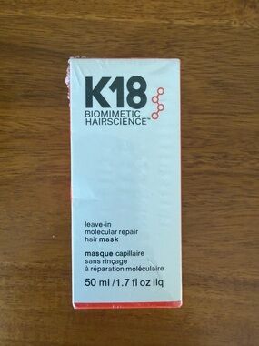 NEW UNOPENED K18 hair mask